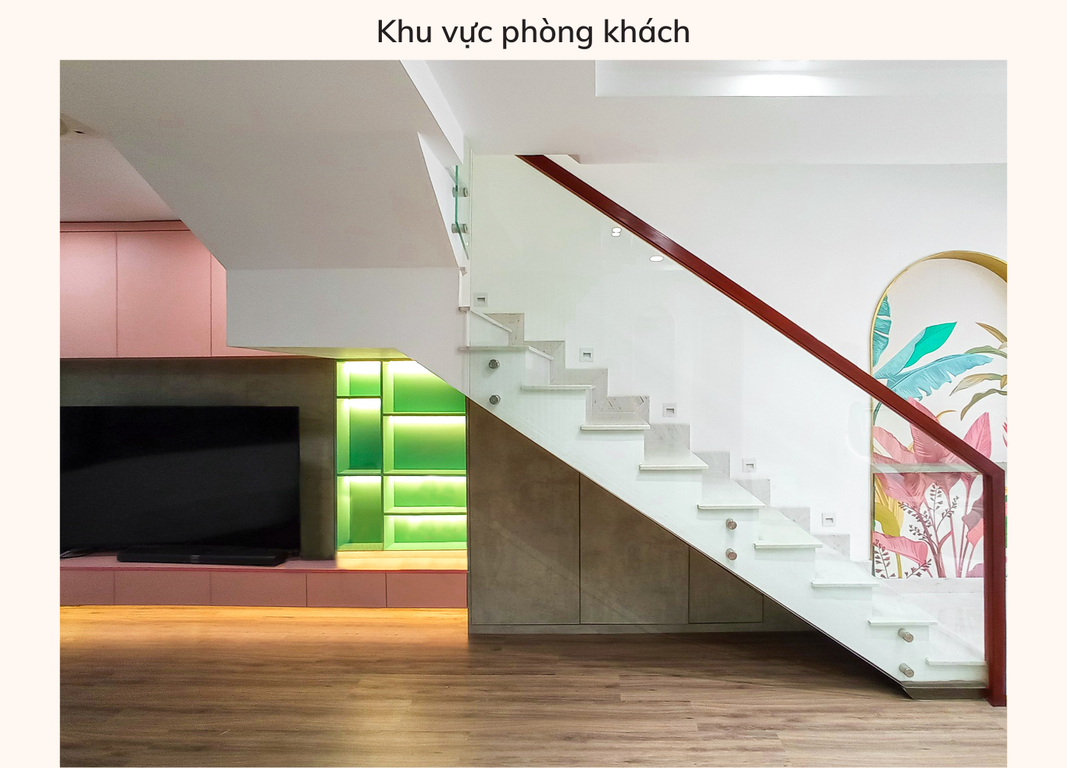 Nội thất phòng khách nhà phố quận 1