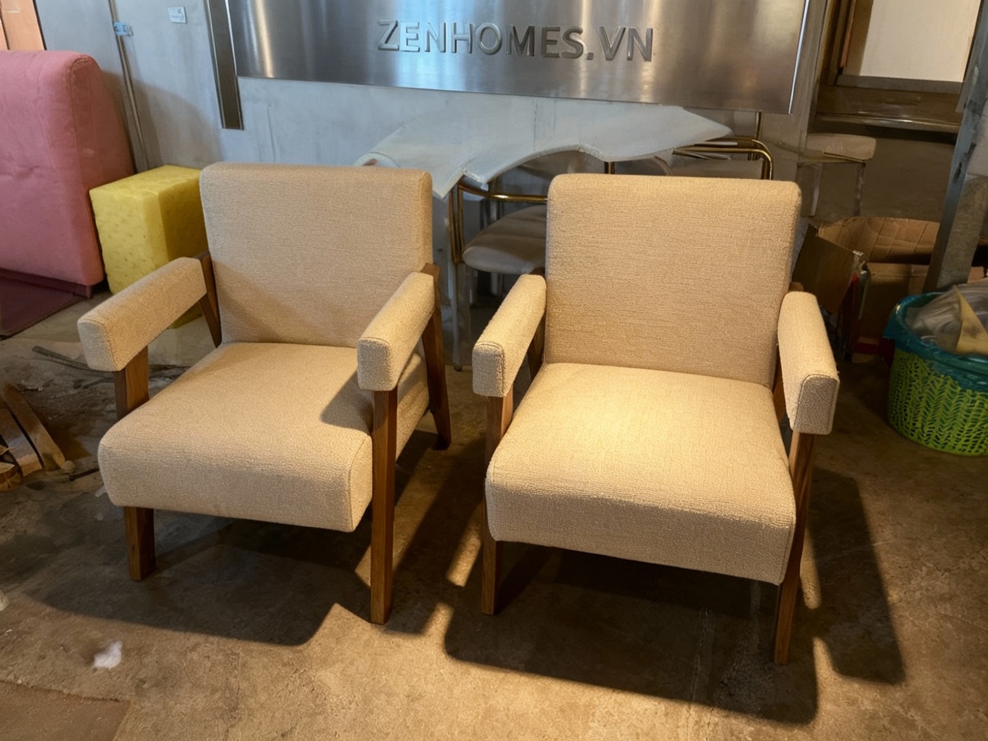 Xưởng sản xuất ghế sofa - Ghế Gỗ Thư Giãn Đọc Sách