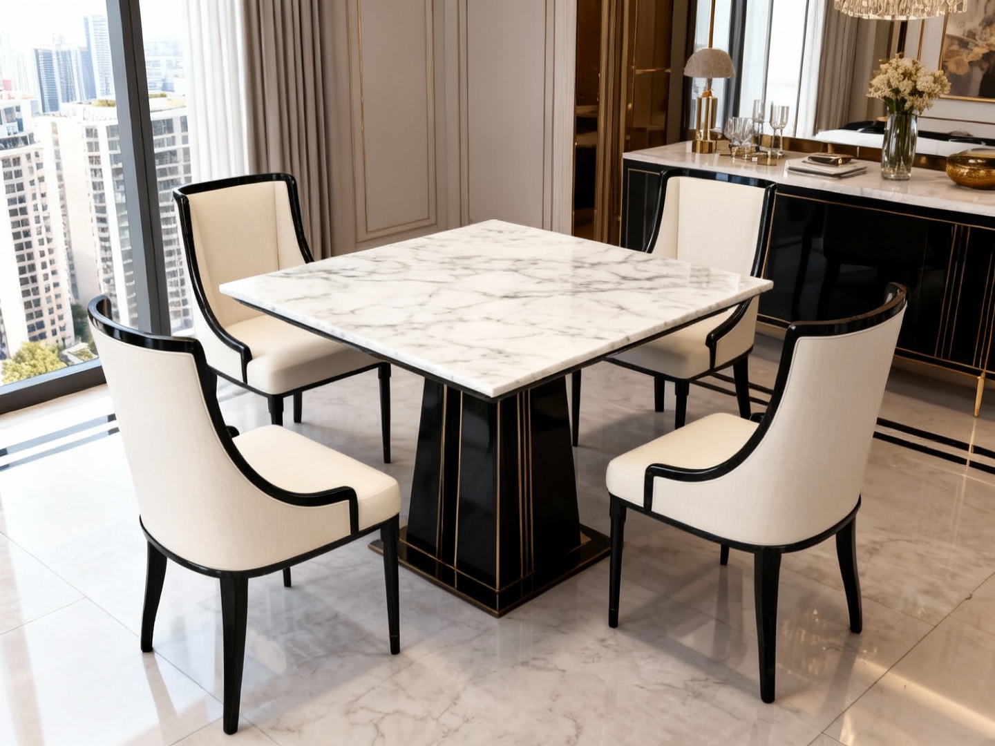 Ghế ăn tân cổ điển Signature