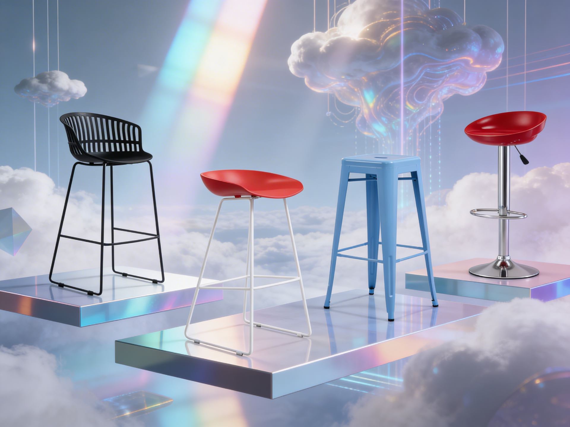 ghế quầy bar hiện đại Zenhomes thiết kế cao cấp cho quán bar và cafe