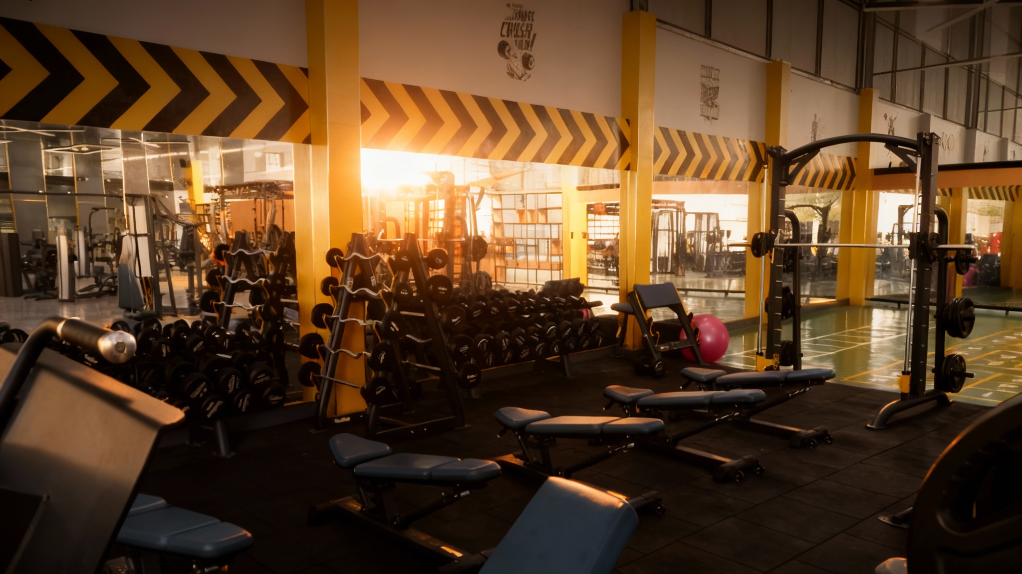 Nội thất phòng gym Tây Ninh - Bodytech - Zenhomes