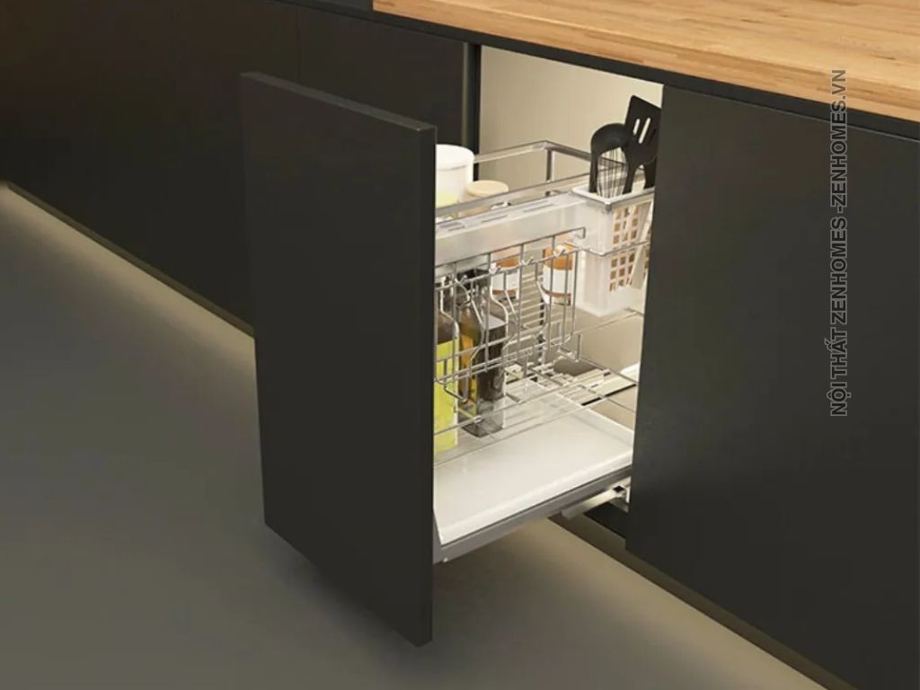 phụ kiện tủ bếp hafele