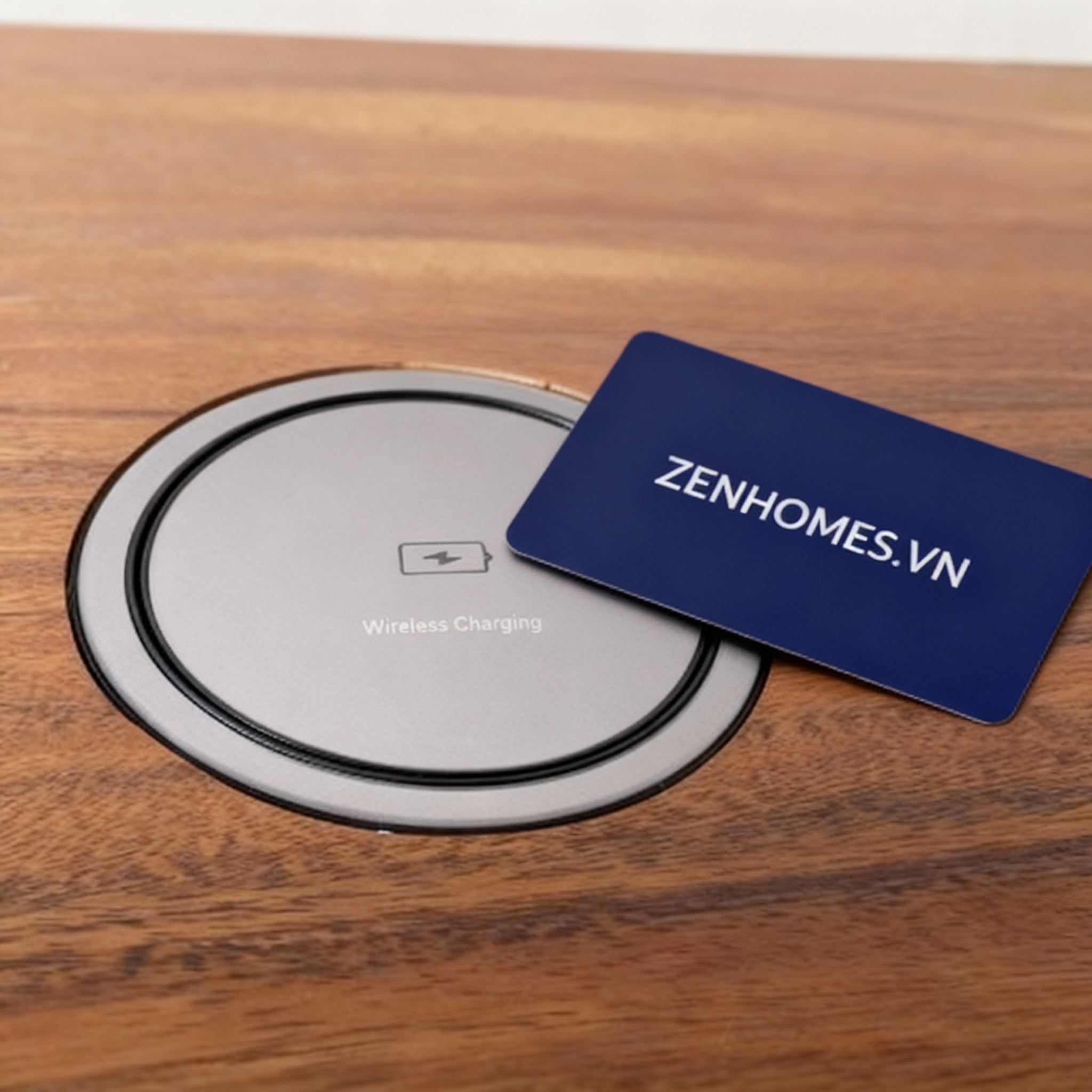 Sạc không dây thông minh âm bàn