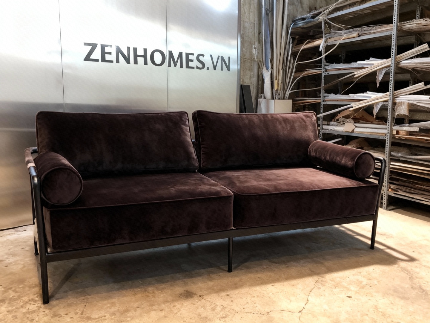 Xưởng sản xuất ghế sofa - Sofa Chân Sắt Hiện Đại