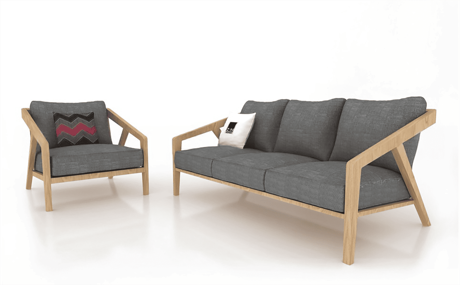 Sofa SideLong được thiết kế bởi Nội thất Zenhomes