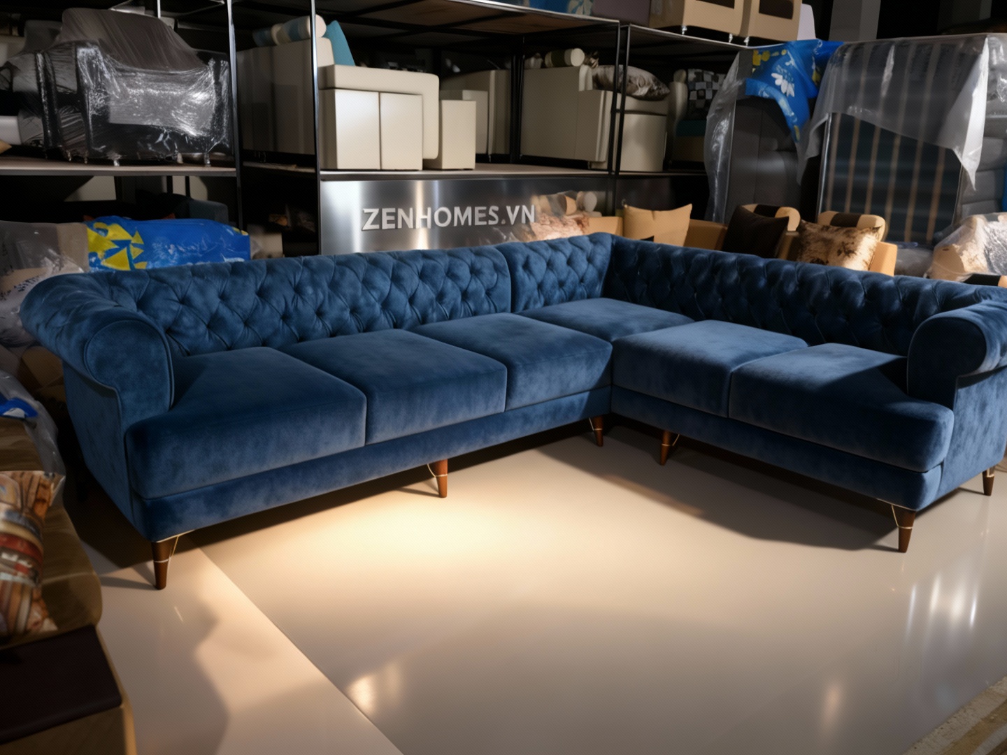 Xưởng sản xuất ghế sofa - Sofa Tân Cổ Điển Đẹp