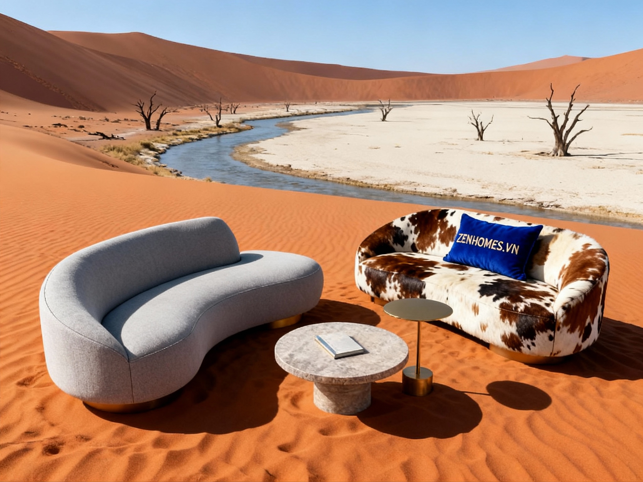 Sofa băng cong Organic