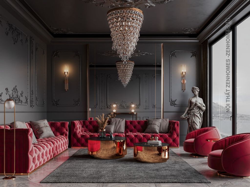 Sofa tân cổ điển