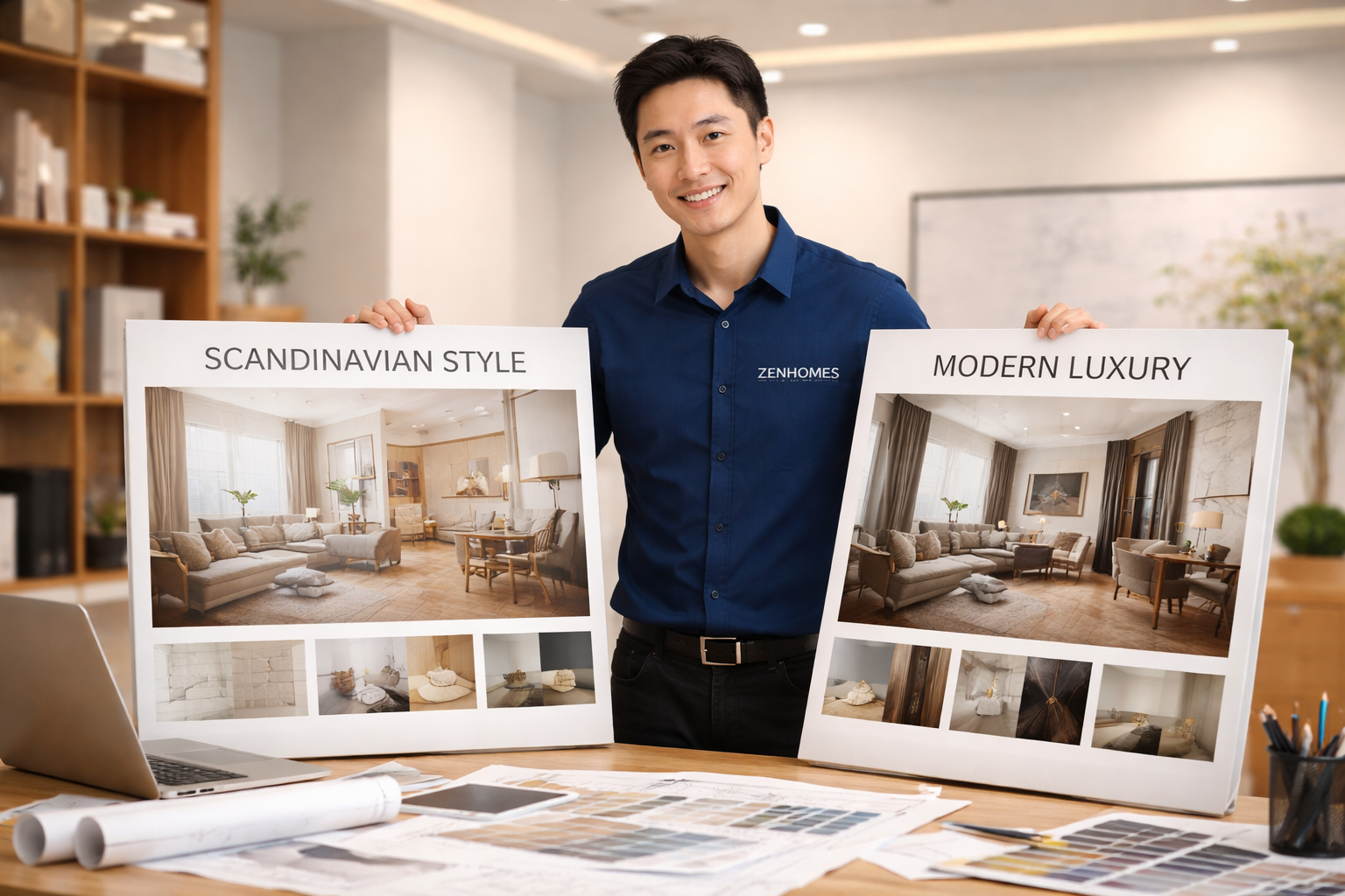 Thiết kế nội thất căn hộ chung cư đẹp