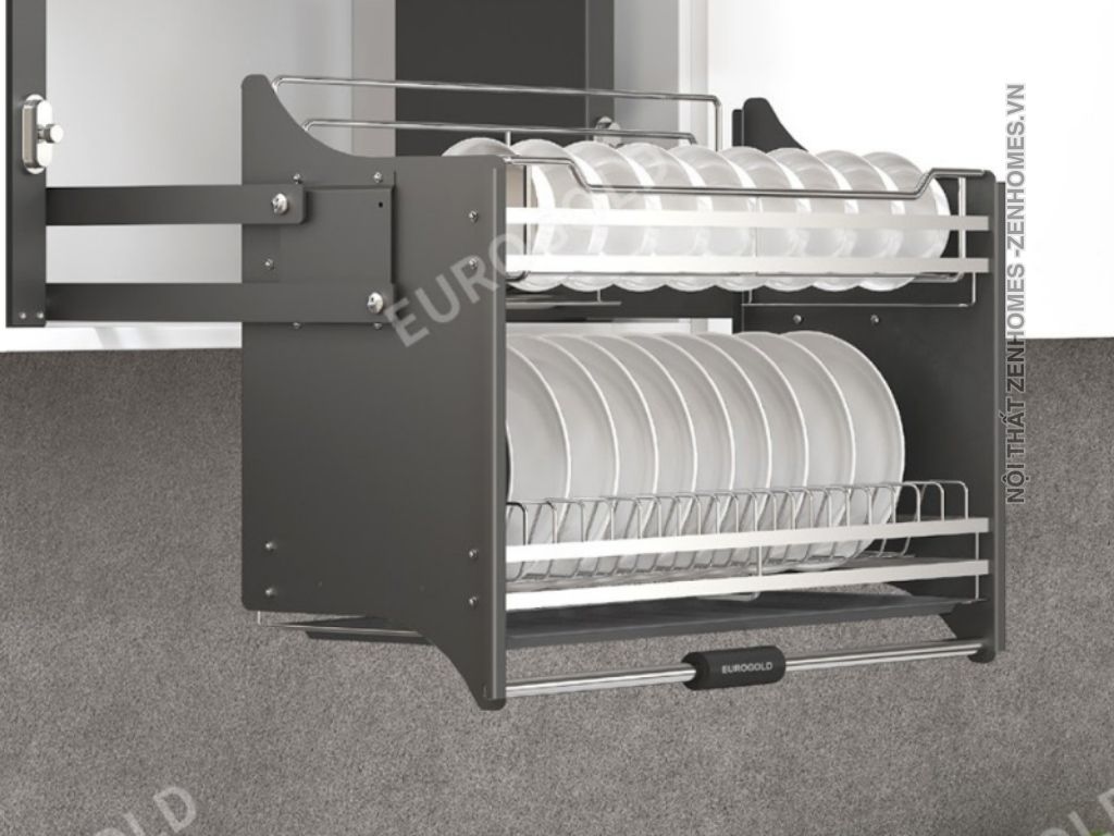Eurogold phụ kiện bếp - giá bát nâng hạ