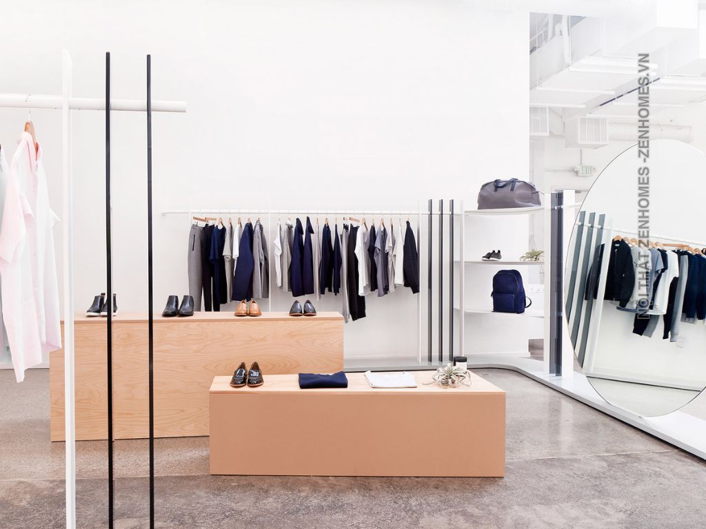 Thiết kế thi công shop thời trang