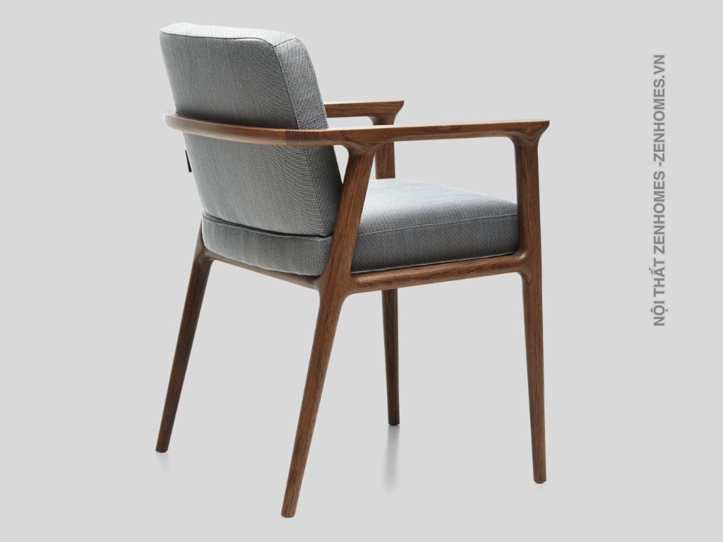 Ghế ăn gỗ óc chó Chaise Zio