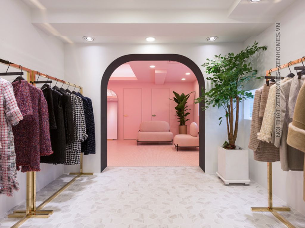 Thiết kế thi công shop thời trang