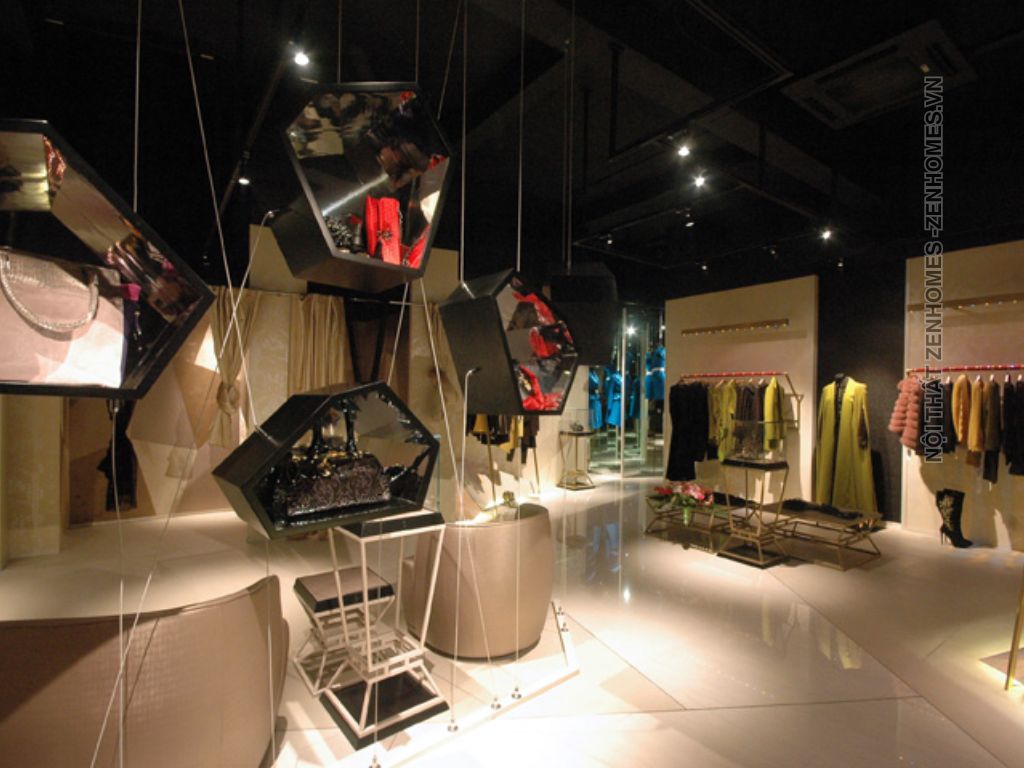 Thiết kế thi công shop thời trang