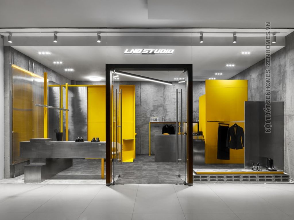 Thiết kế thi công shop thời trang