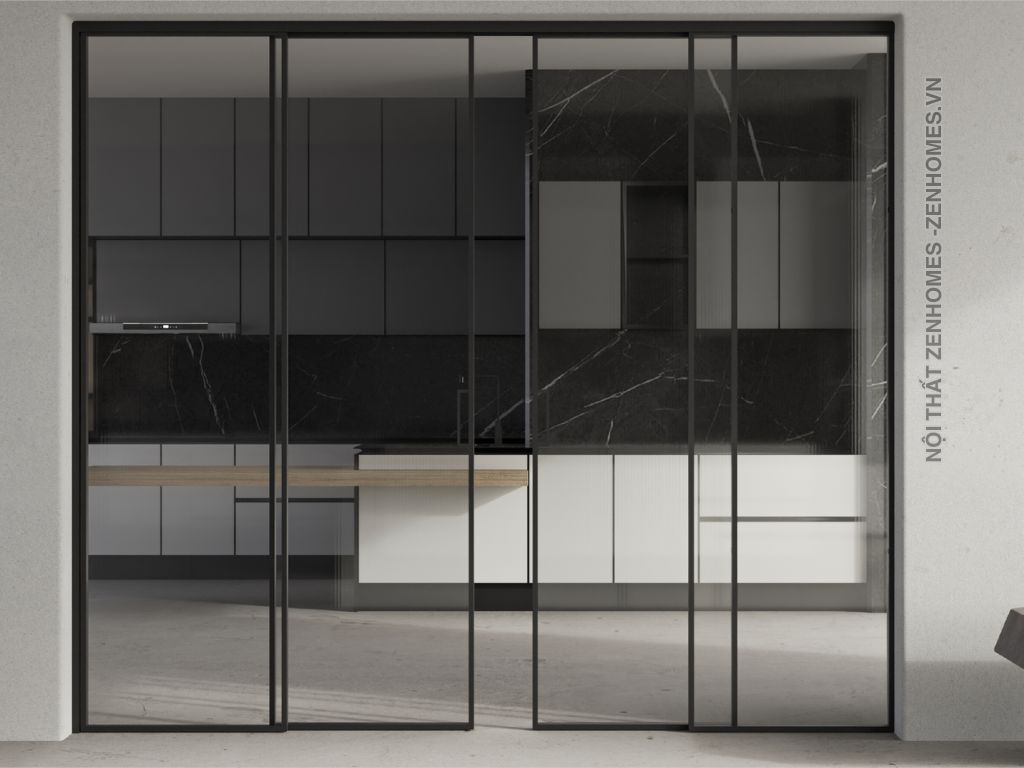Cửa khung siêu mỏng - Zenhomes