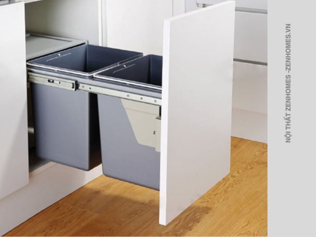 Eurogold phụ kiện bếp- thùng rác âm tủ