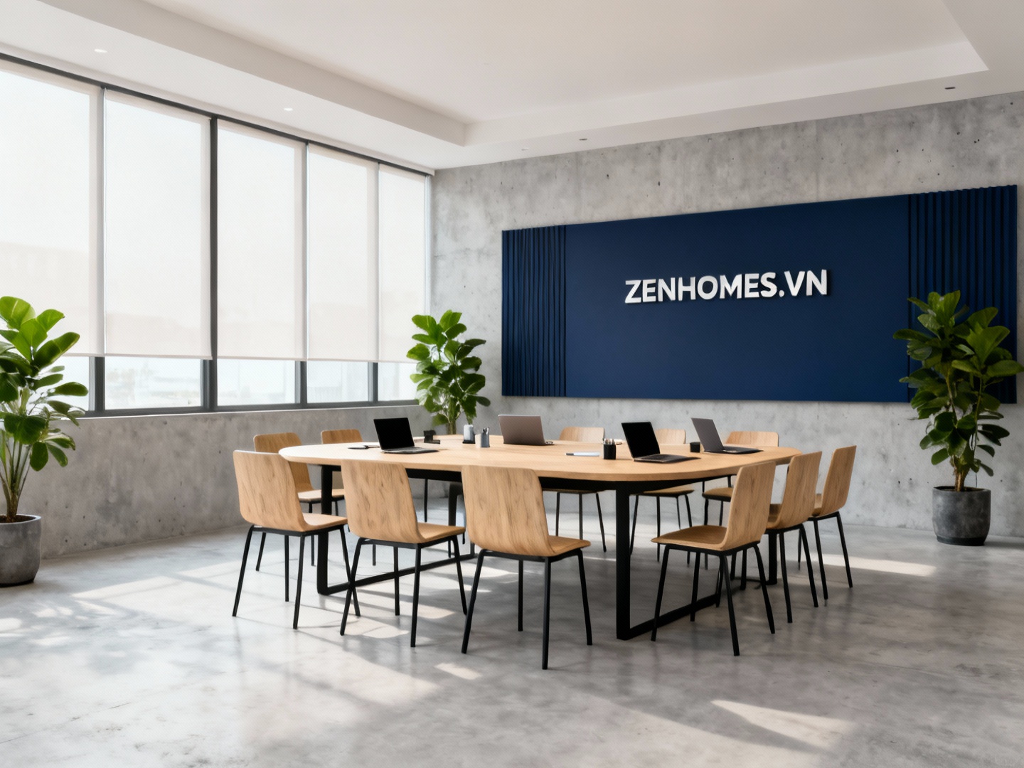 Bàn họp văn phòng hiện đại - Zenhomes