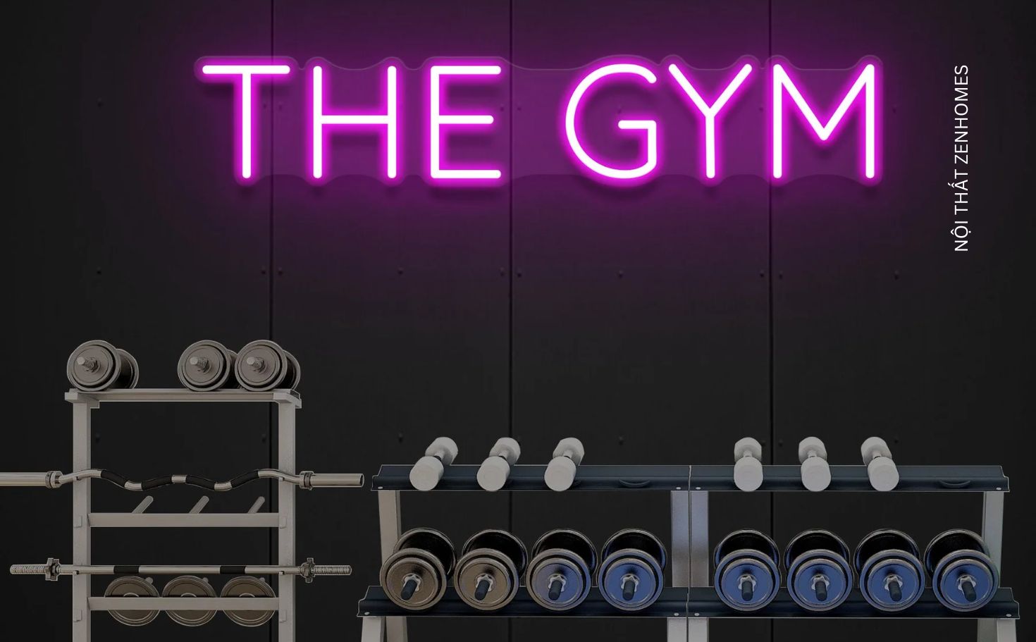 biển quảng cáo phòng gym