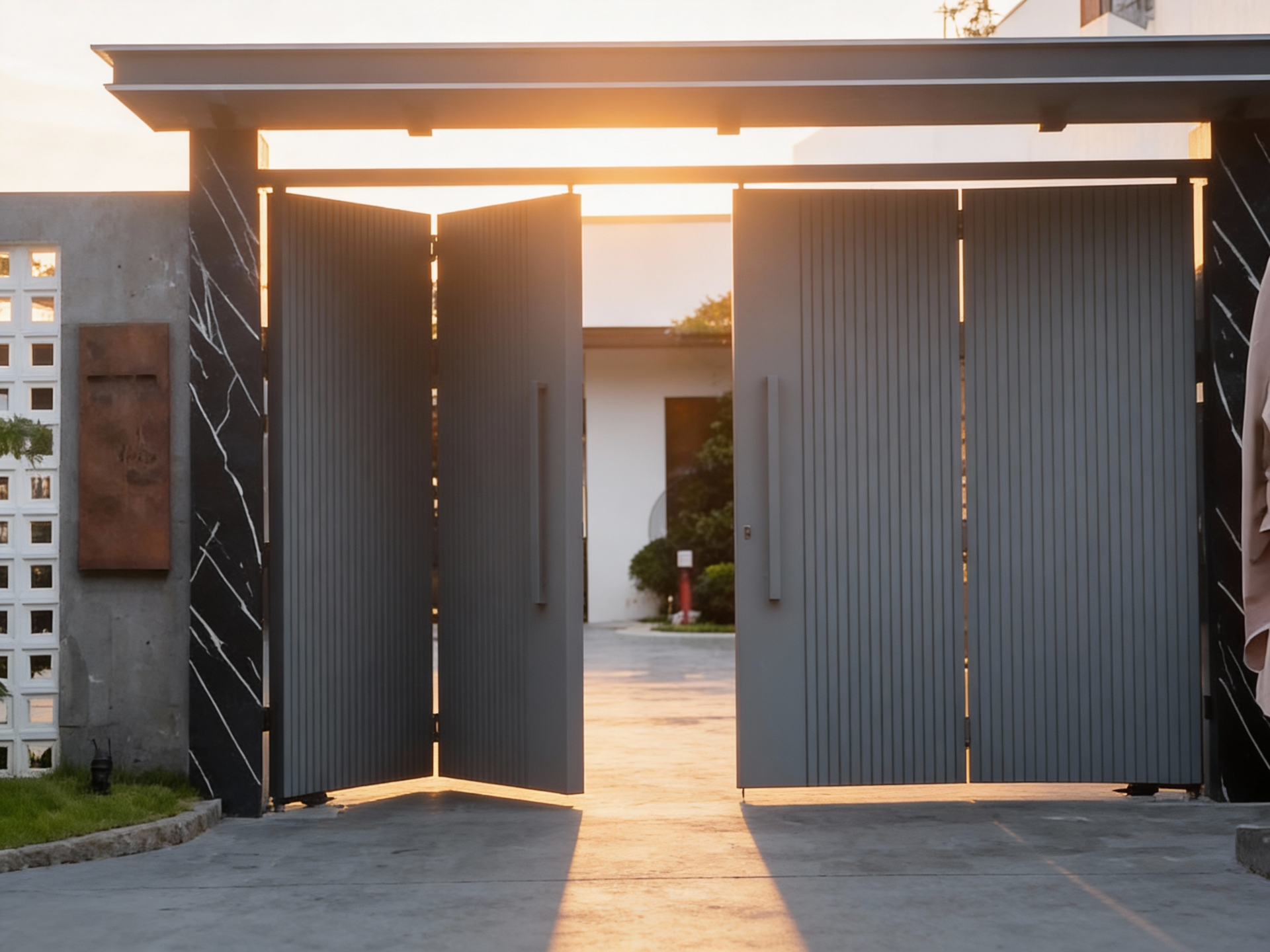 Mái nhôm cuốn tự động - Zenhomes