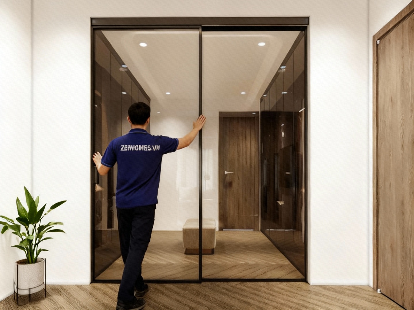 Cửa nhôm slim - Zenhomes