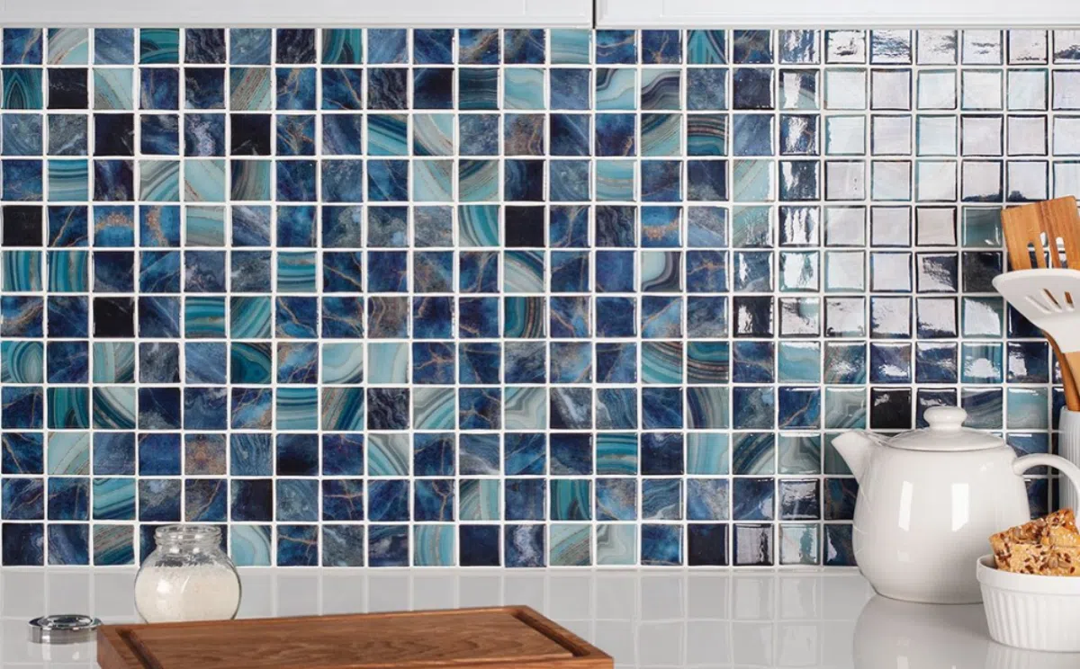 gạch mosaic ốp bếp