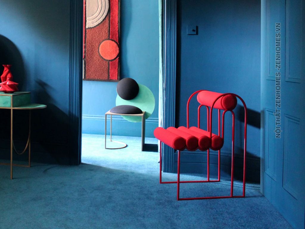 Ghế ăn chân sắt Apollo