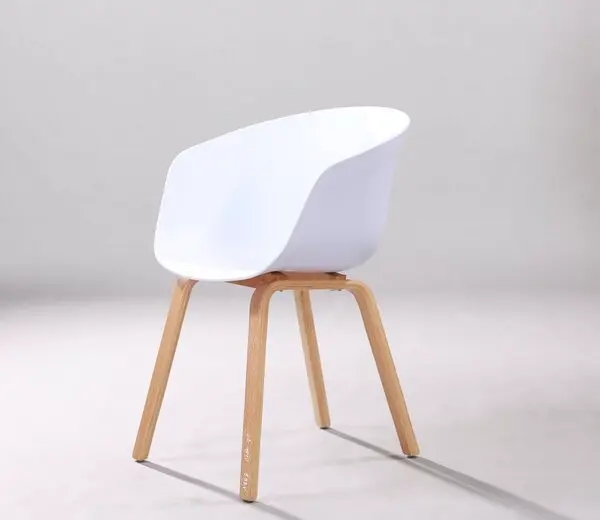 ghế coffee mặt nhựa chân sắt giả gỗ mã 1886 thiết kế hiện đại dùng cho quán cafe