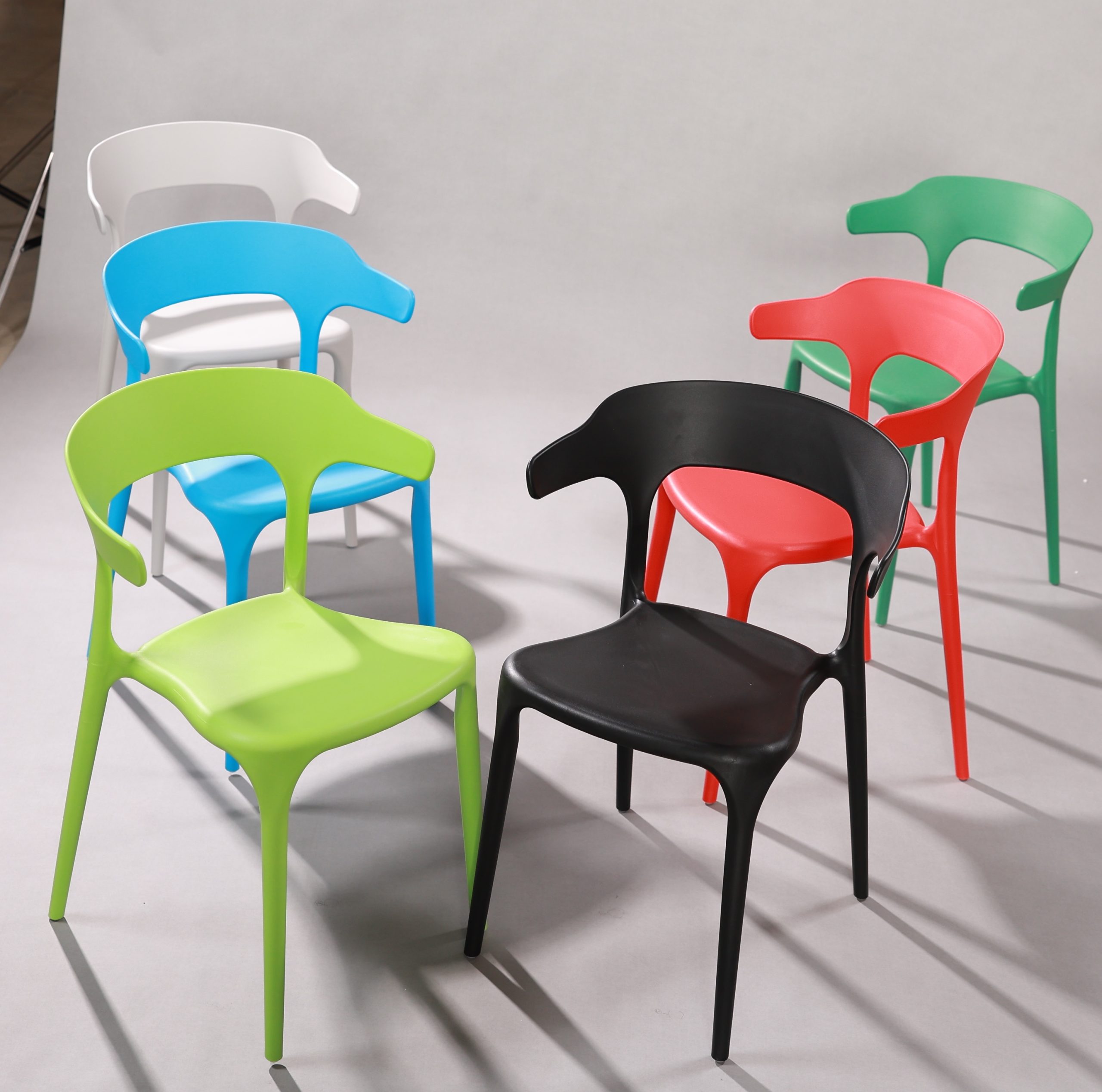 ghế coffee nhựa PP mã 3001 dạng cao phù hợp bàn bar dùng cho quán cafe