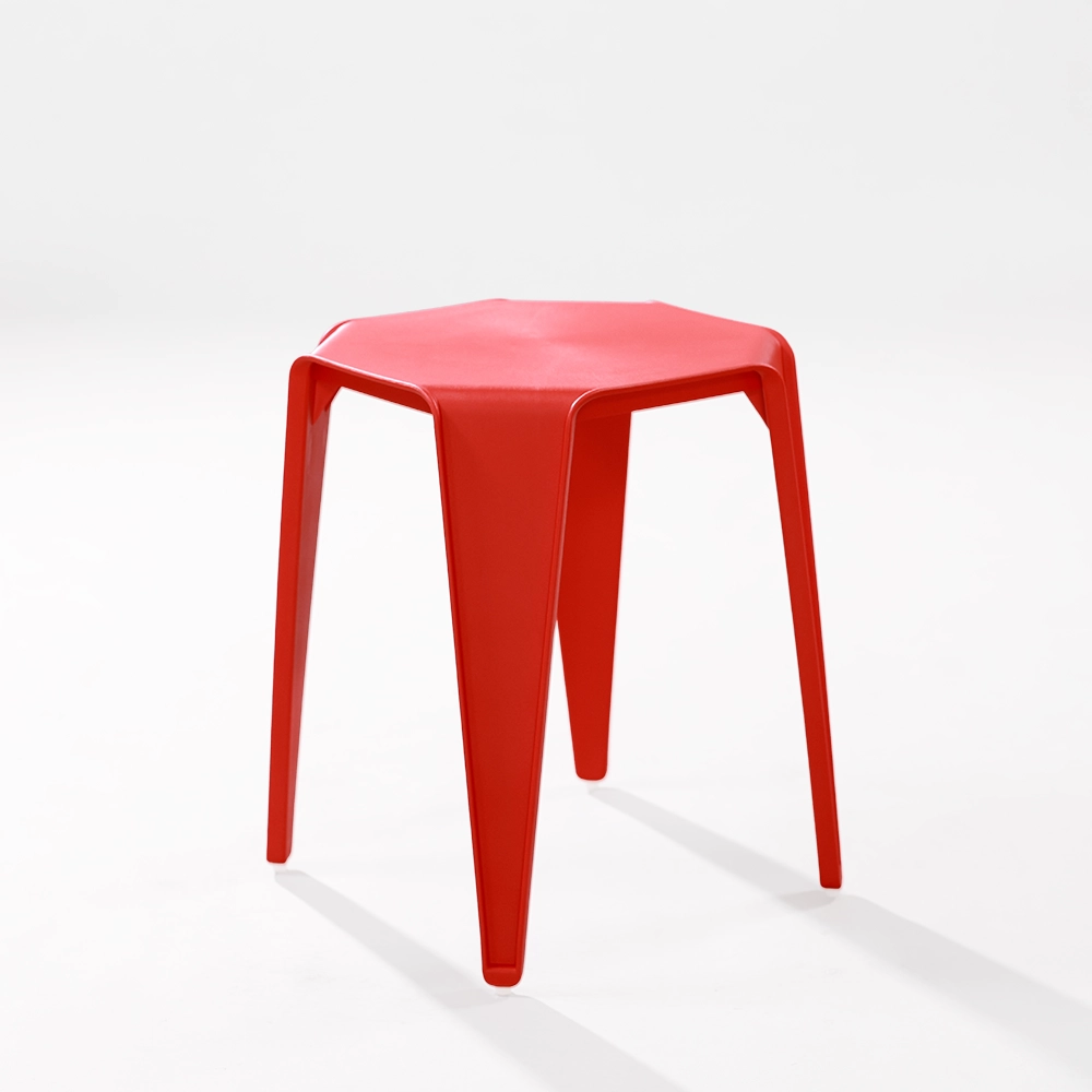 ghế coffee nhựa PP mã 3006 dạng đôn thấp gọn nhẹ dùng cho quán cafe