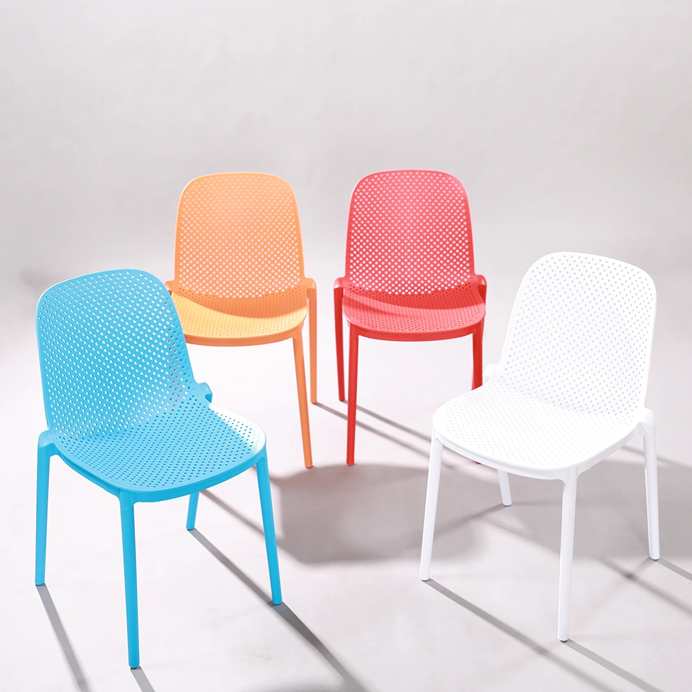 ghế coffee nhựa PP mã 3016 lưng lưới dày thoáng khí dùng cho quán cafe