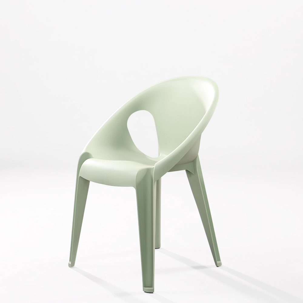 ghế coffee nhựa PP mã 3019 thiết kế nguyên khối đơn giản dùng cho quán cafe