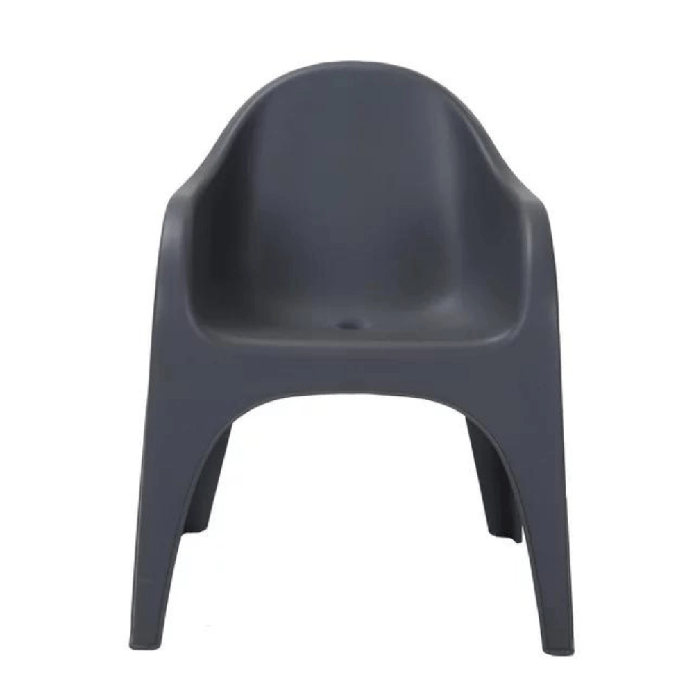 ghế coffee nhựa PP nguyên khối có tay vịn mã 3026 dùng cho quán cafe