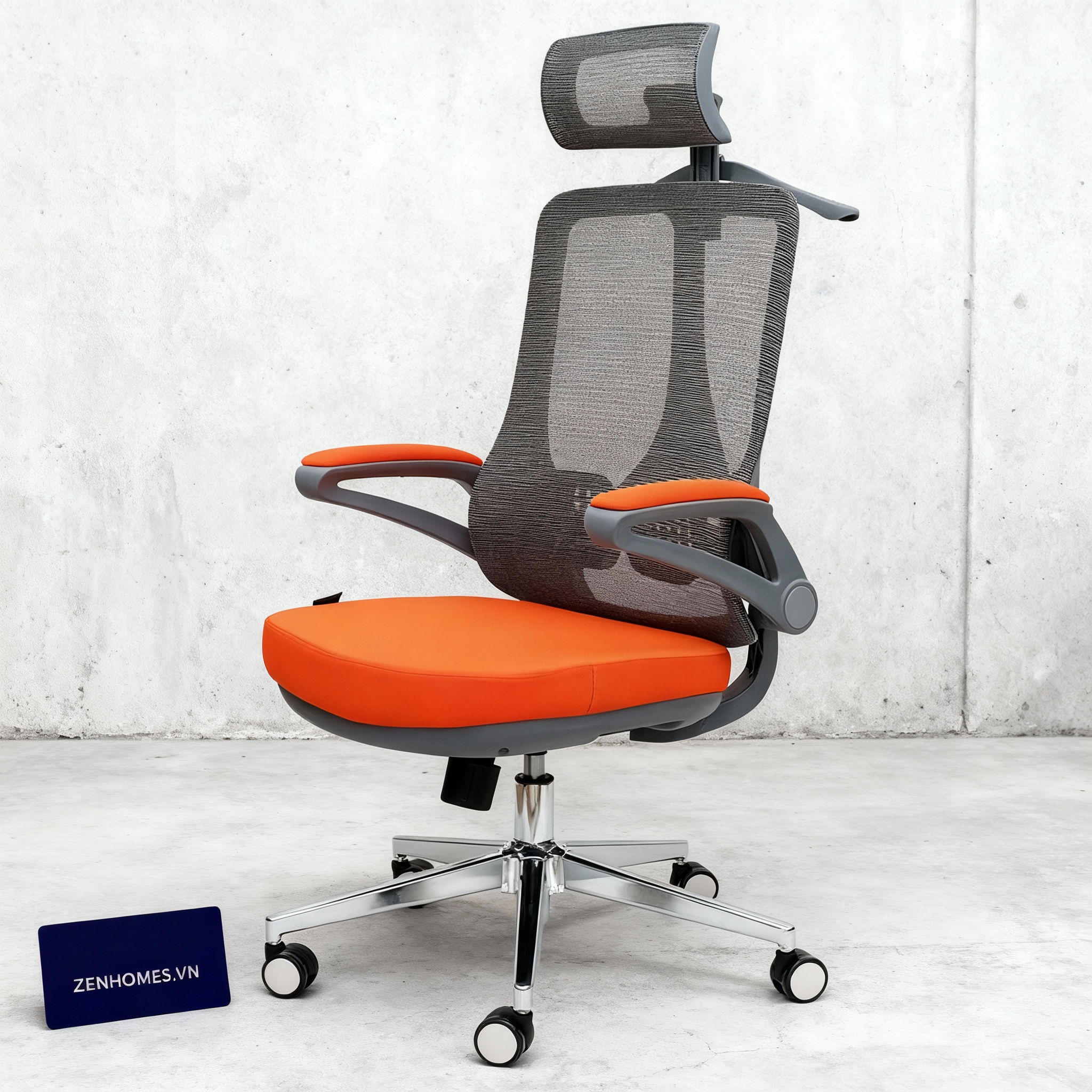 Ghế xoay lưới văn phòng - Zenhomes
