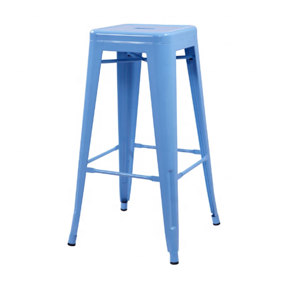 ghế quầy bar hiện đại mã 1520 cao 75cm full sắt dùng cho quán bar