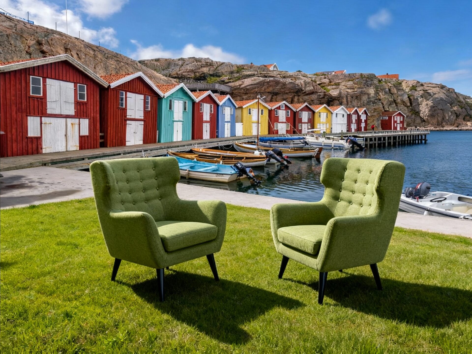 Ghế sofa thư giãn phòng ngủ Beck