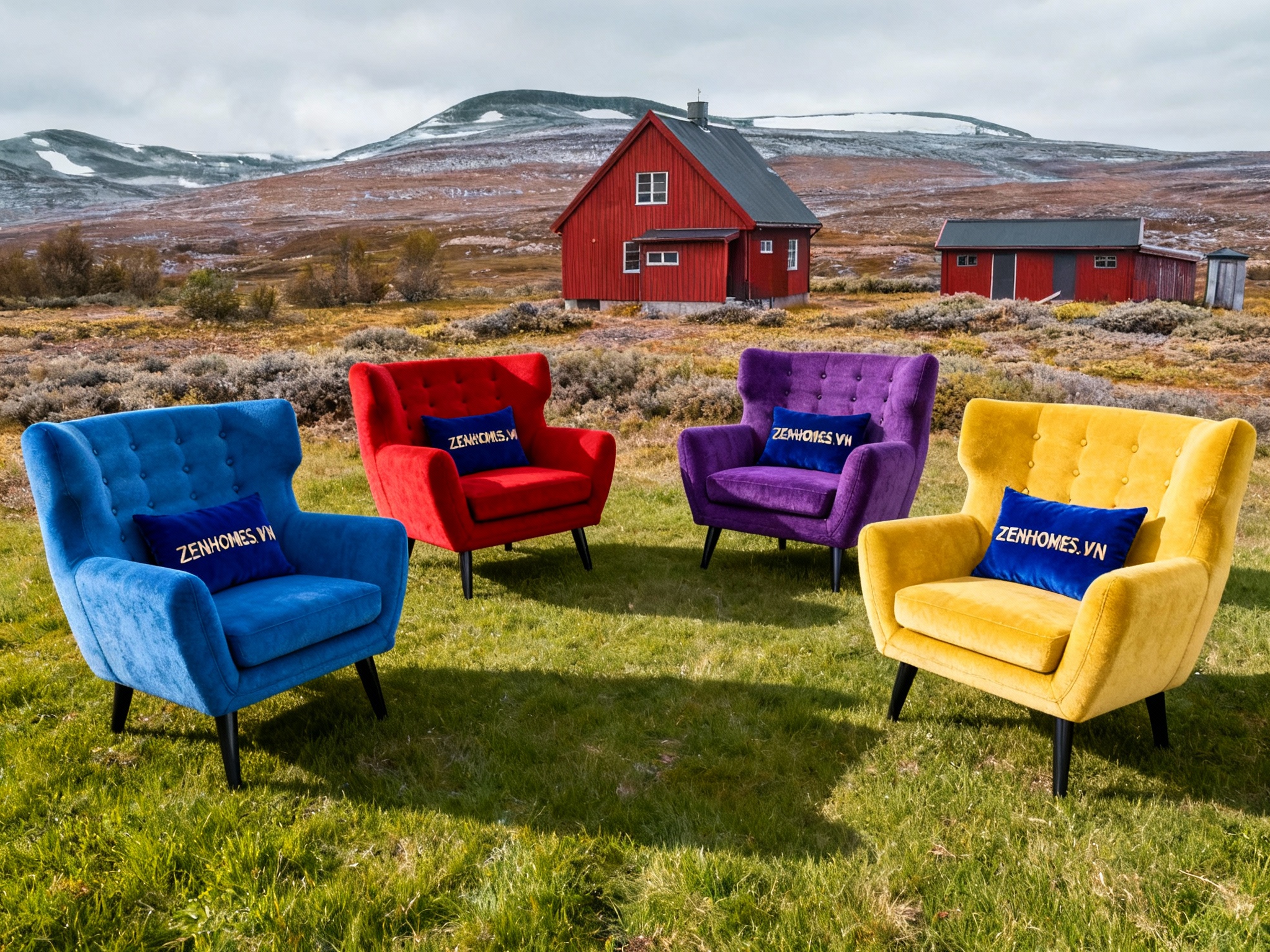 Ghế sofa thư giãn phòng ngủ Beck