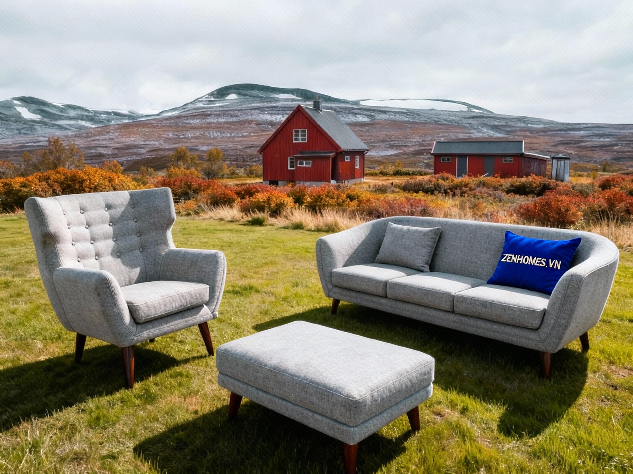 Ghế sofa thư giãn phòng ngủ Beck