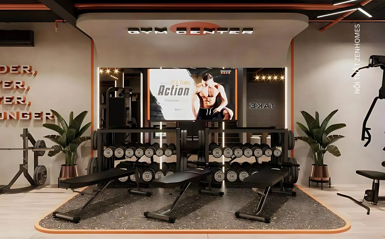 Hệ thống MEP phòng gym