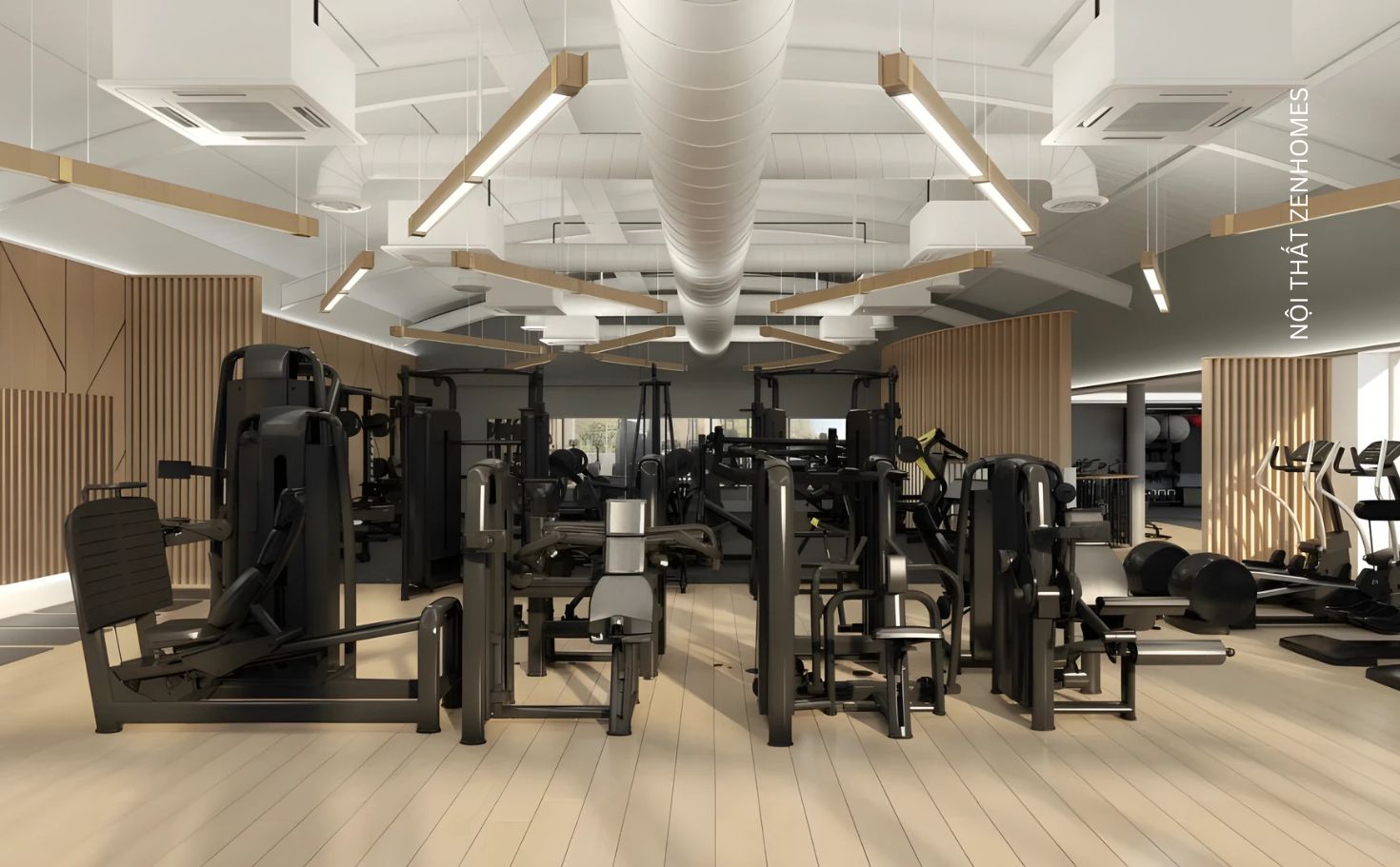 Hệ thống MEP phòng gym
