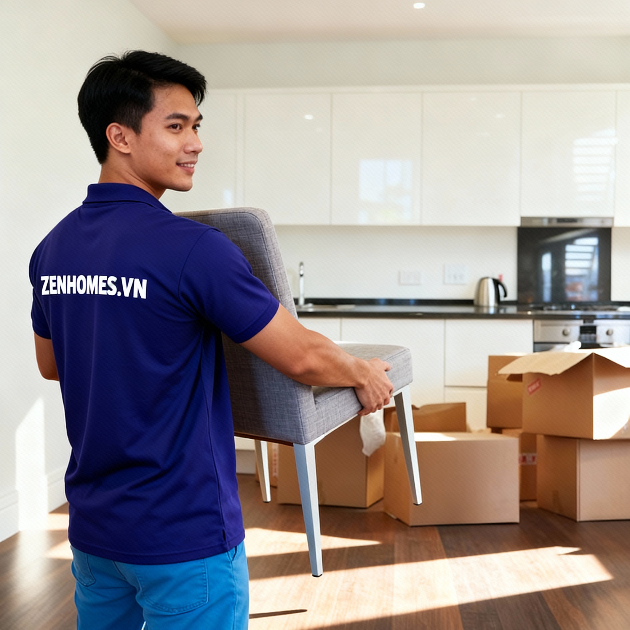 Vệ sinh và giao hàng