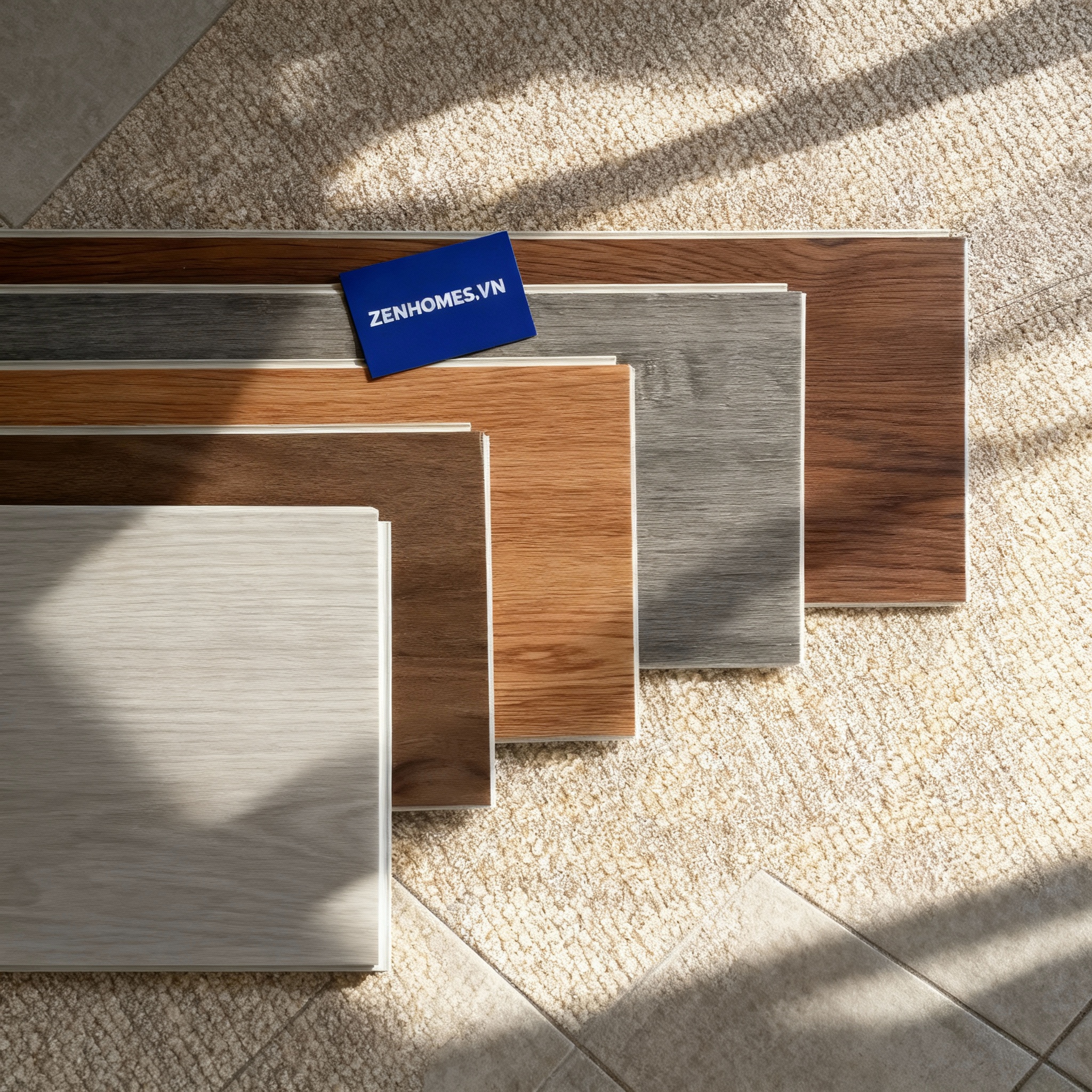 Sàn nhựa giả gỗ hèm khóa