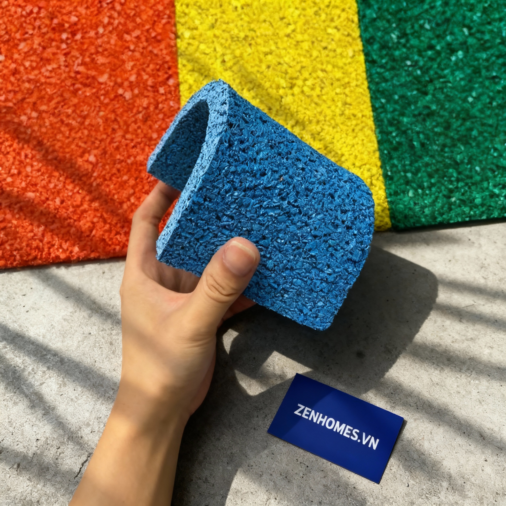 Sàn cao su hạt (Rubber Tile)