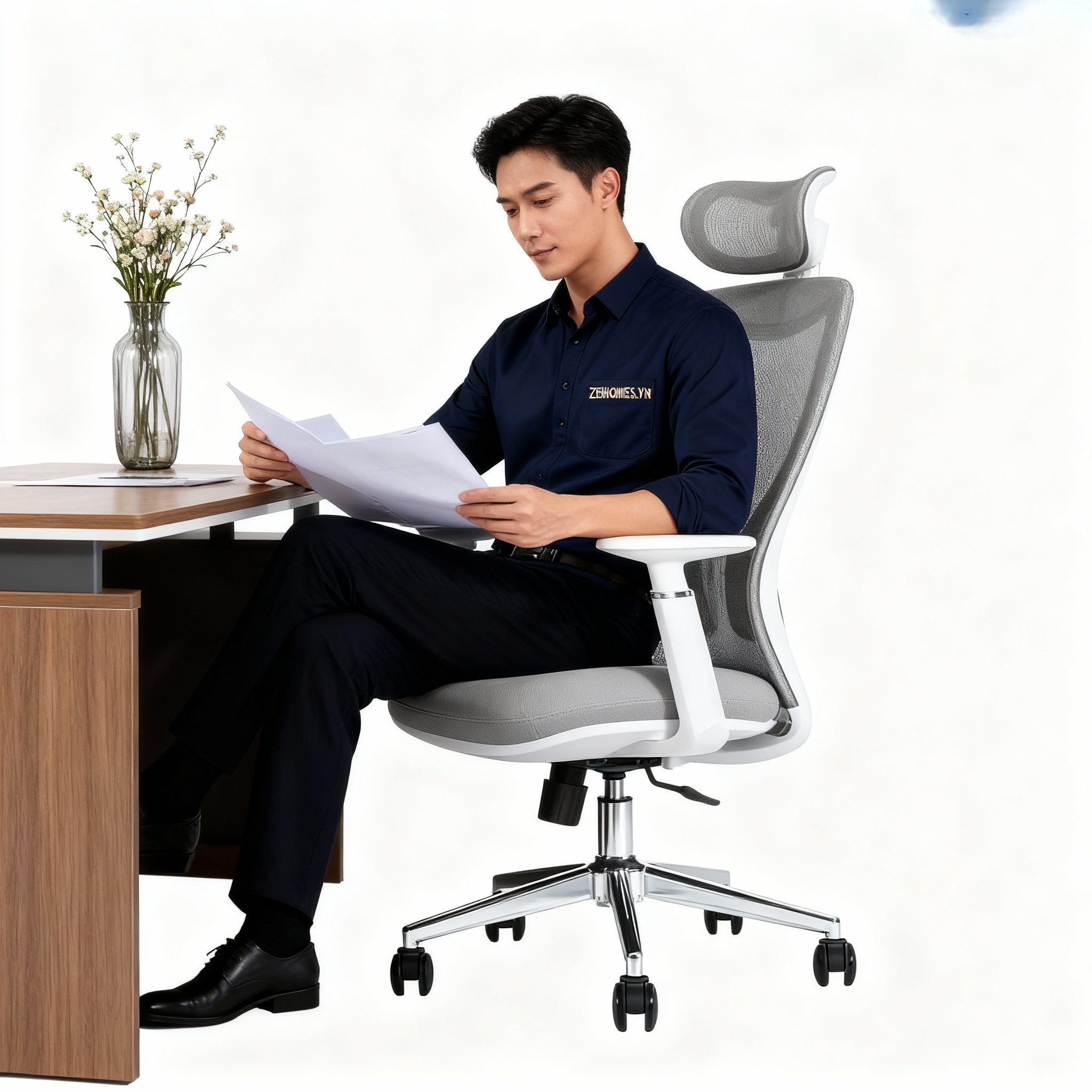 Ghế xoay lưới văn phòng cho Giám đốc