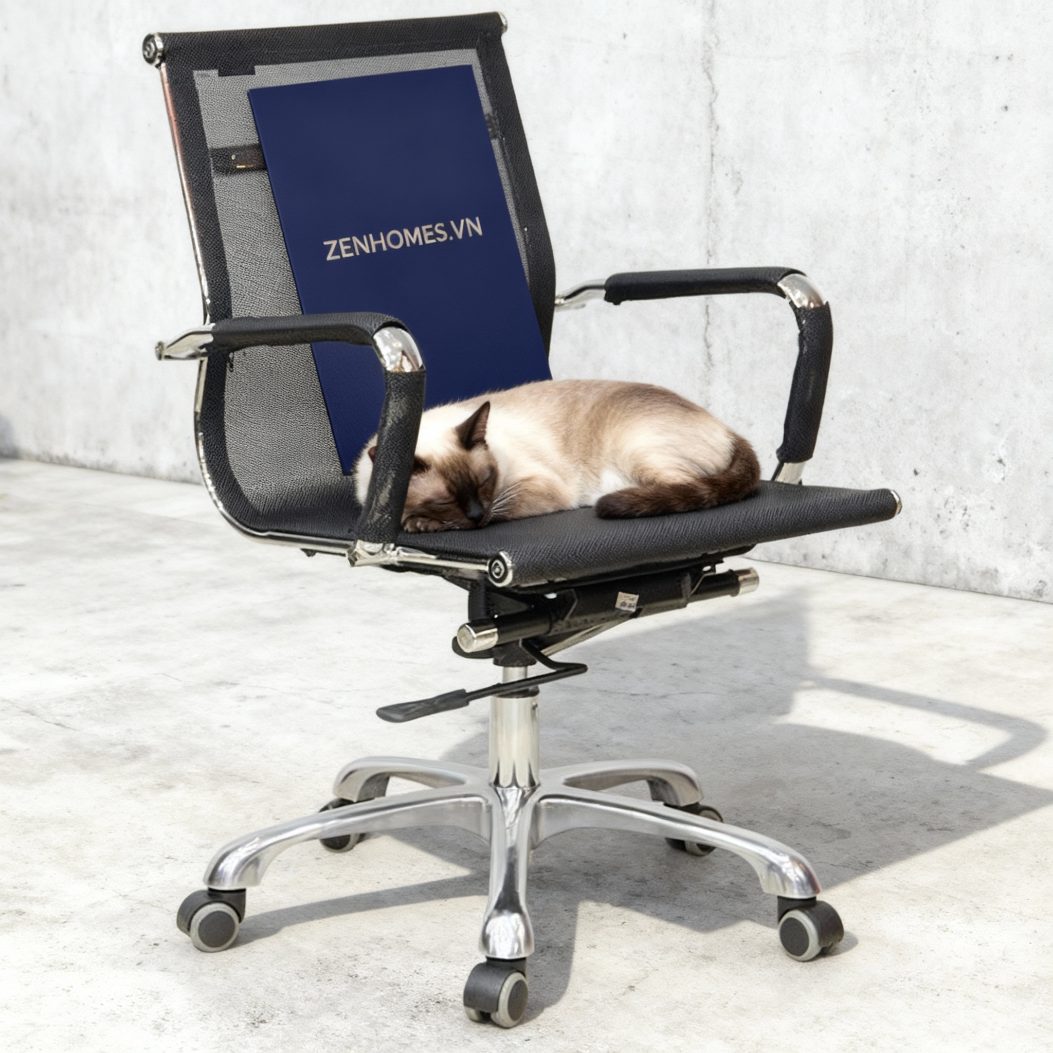Ghế xoay lưới văn phòng - Zenhomes