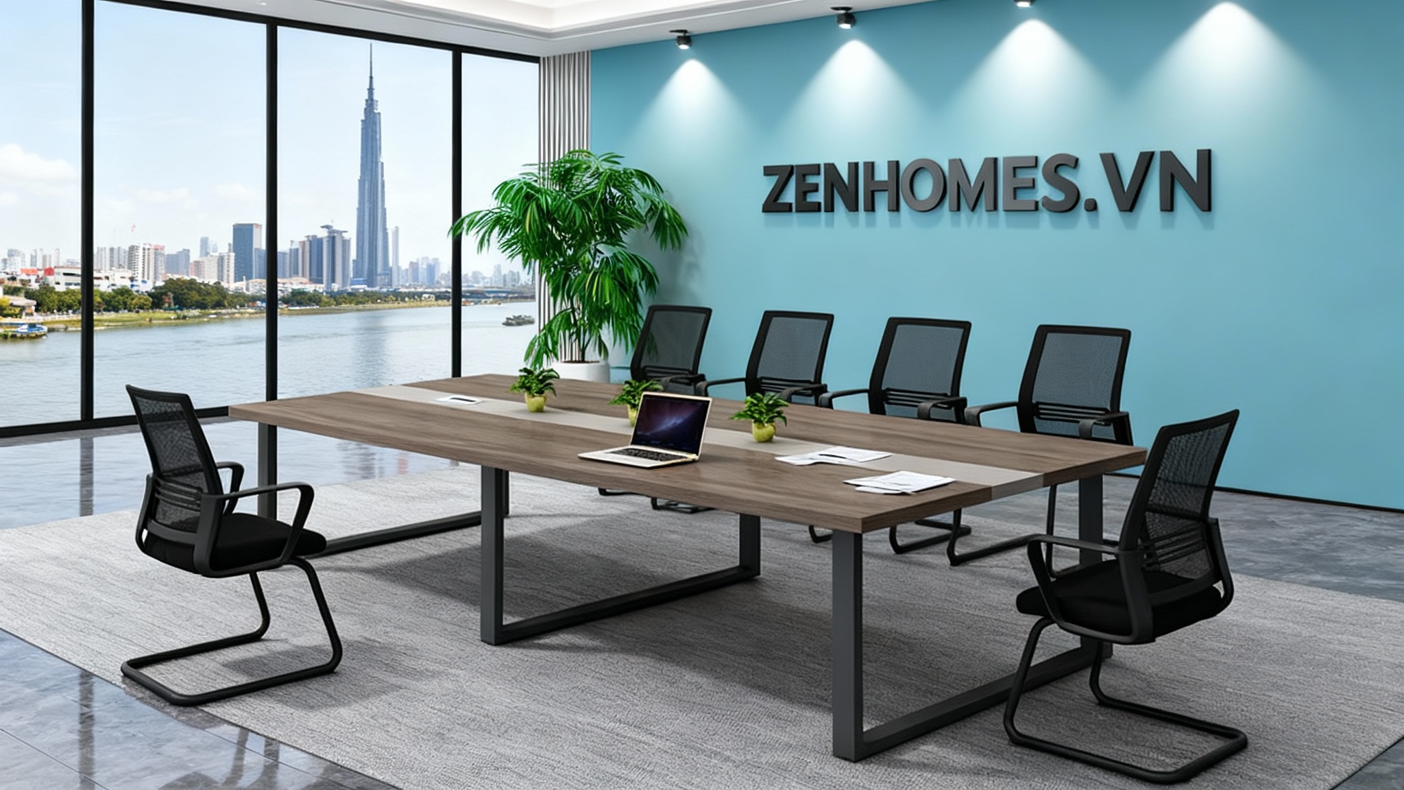 Bàn họp văn phòng hiện đại - Zenhomes