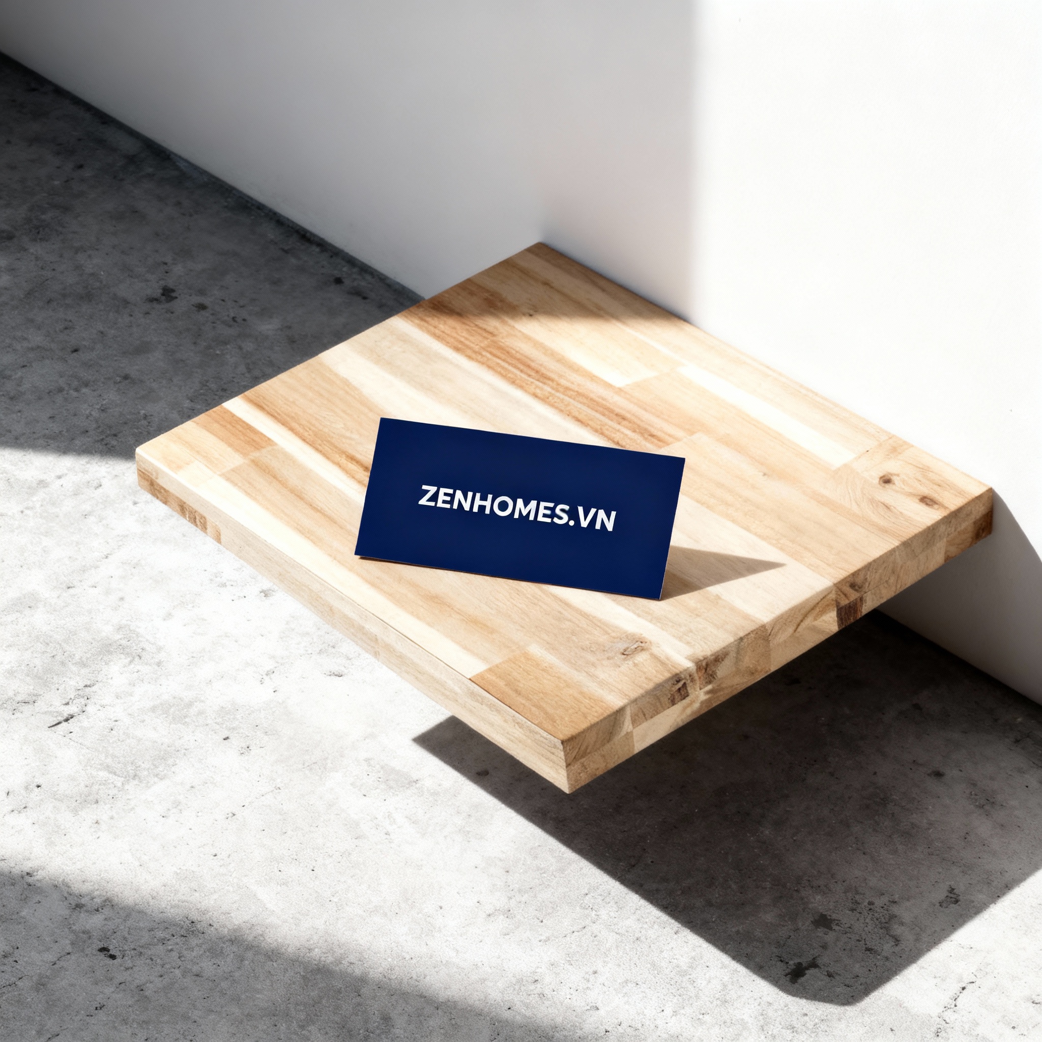 Bàn làm việc gỗ ghép thanh