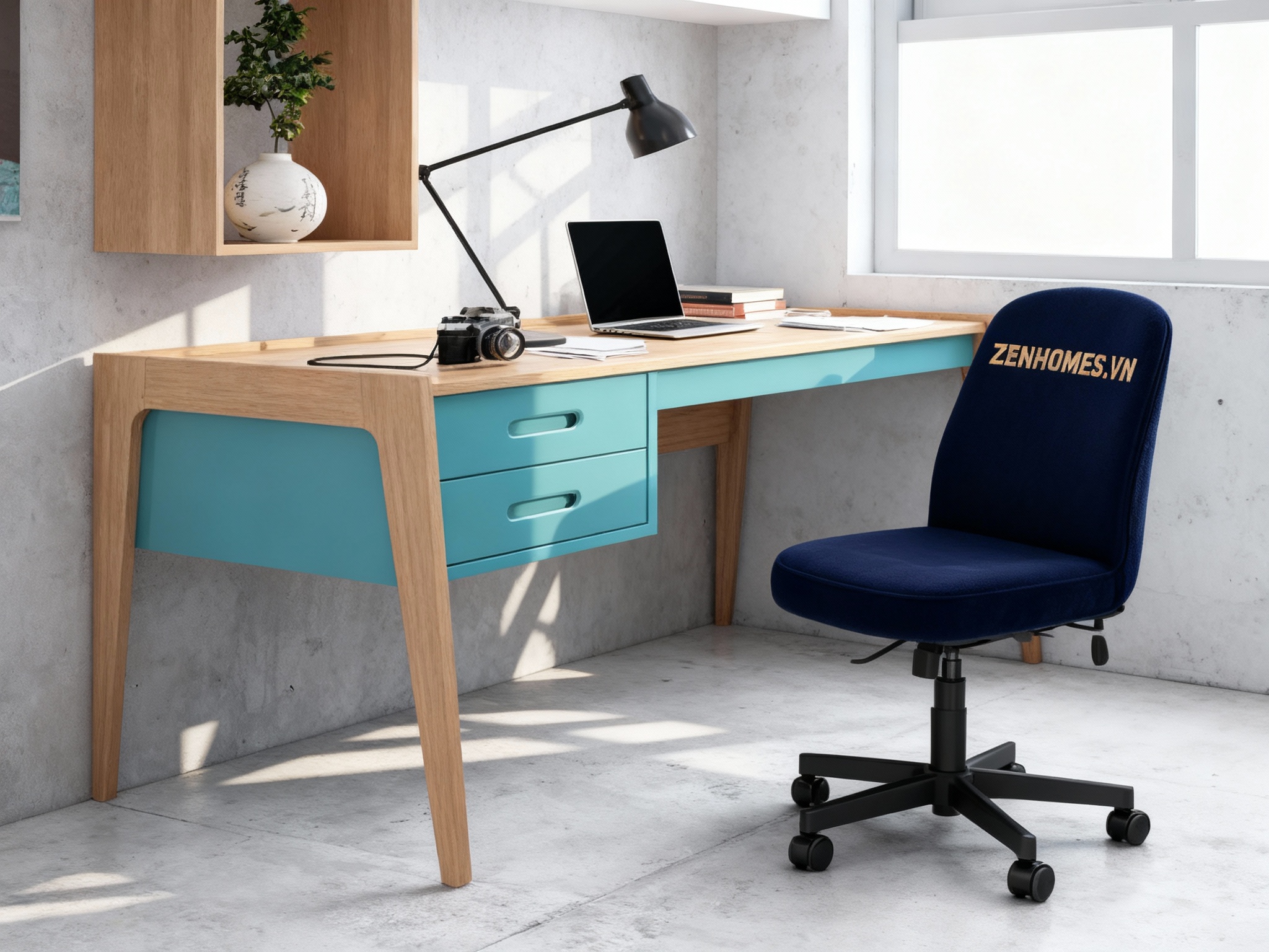 Bàn làm việc chân chữ A