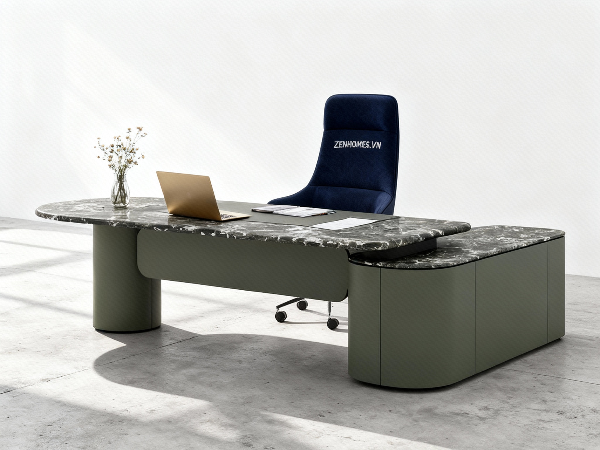 Bàn giám đốc mạng mộc