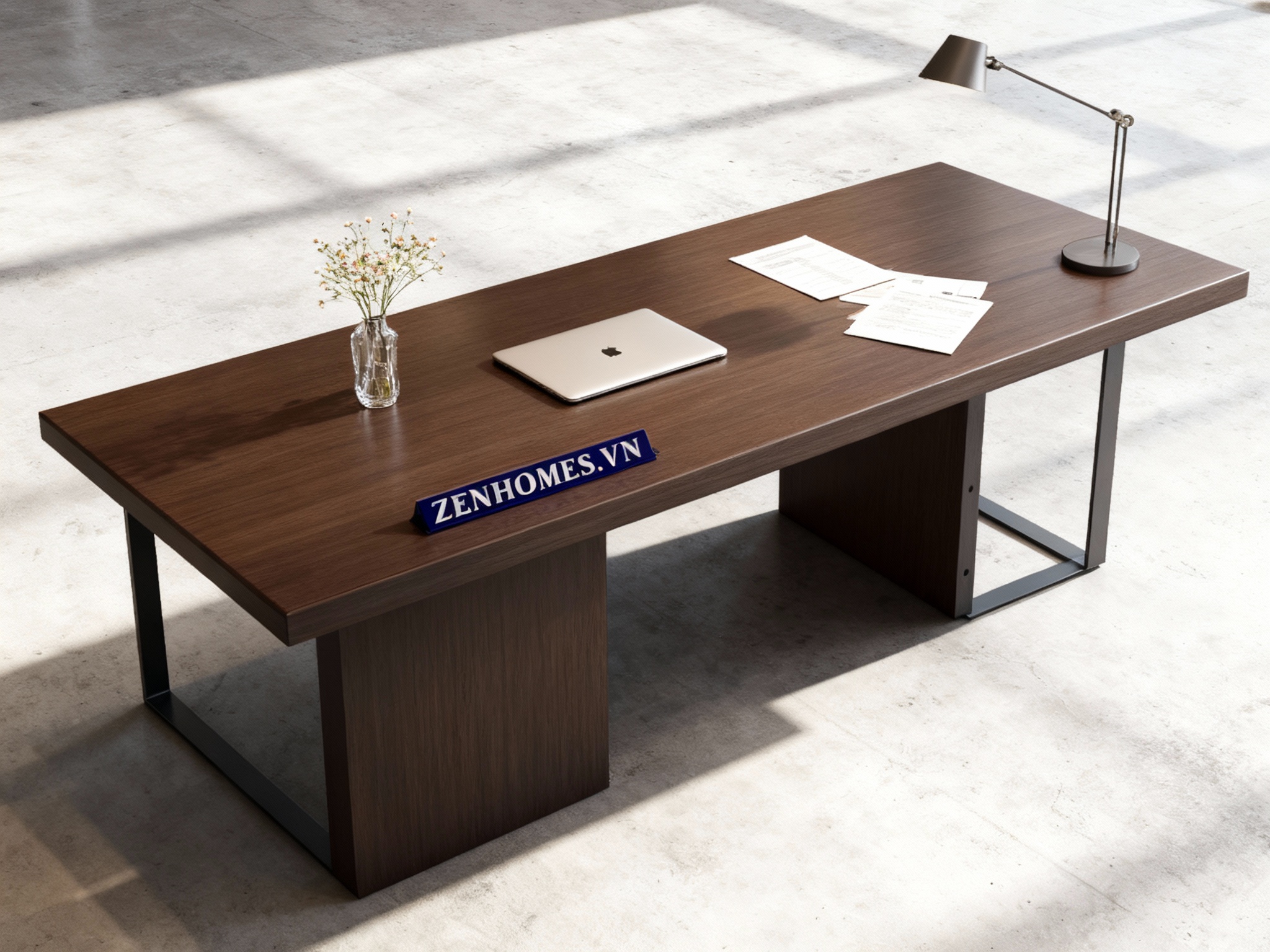 bàn làm việc giám đốc chữ I